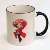 黒ハンドルマグカップ