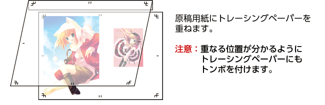 トレペ重ねる