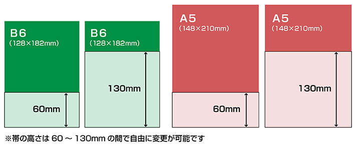 オンデマンドトレペ帯サイズ