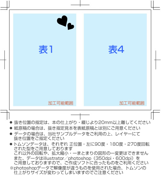 トムソン加工の規定