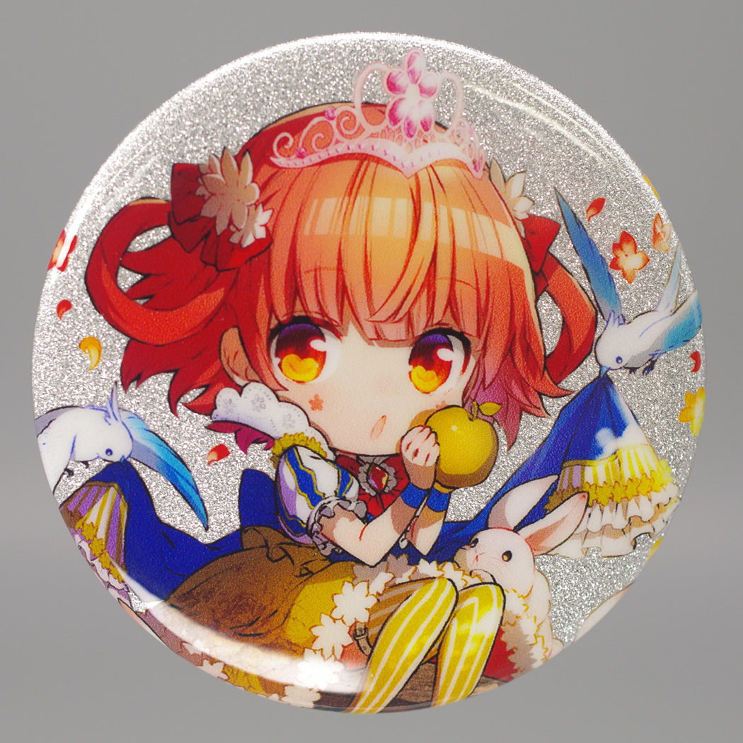 グリッターカンバッジ