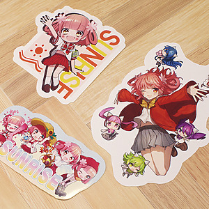 ダイカットシール　オリジナル印刷