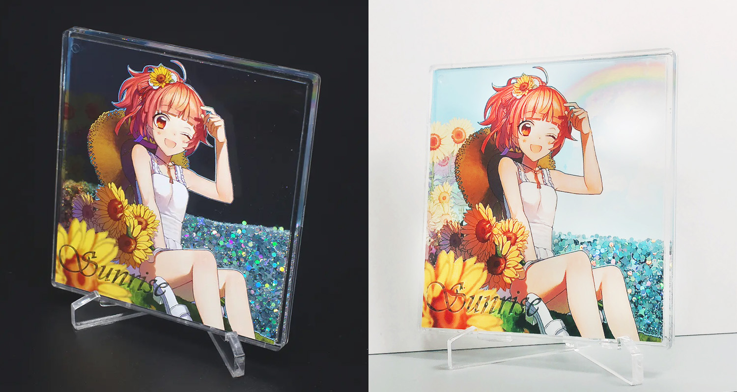 ラメリキッドプレート