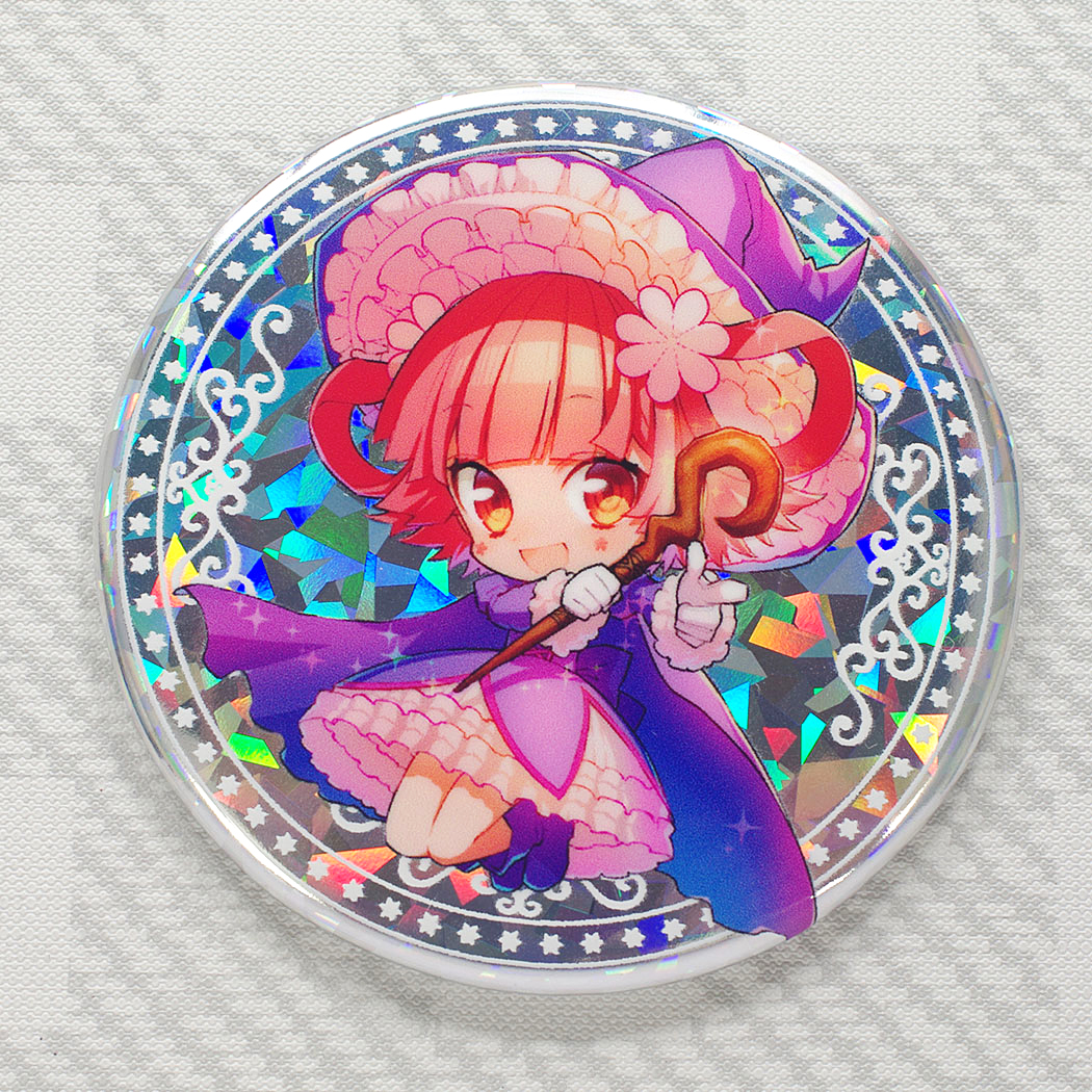 ホログラムカンバッジ