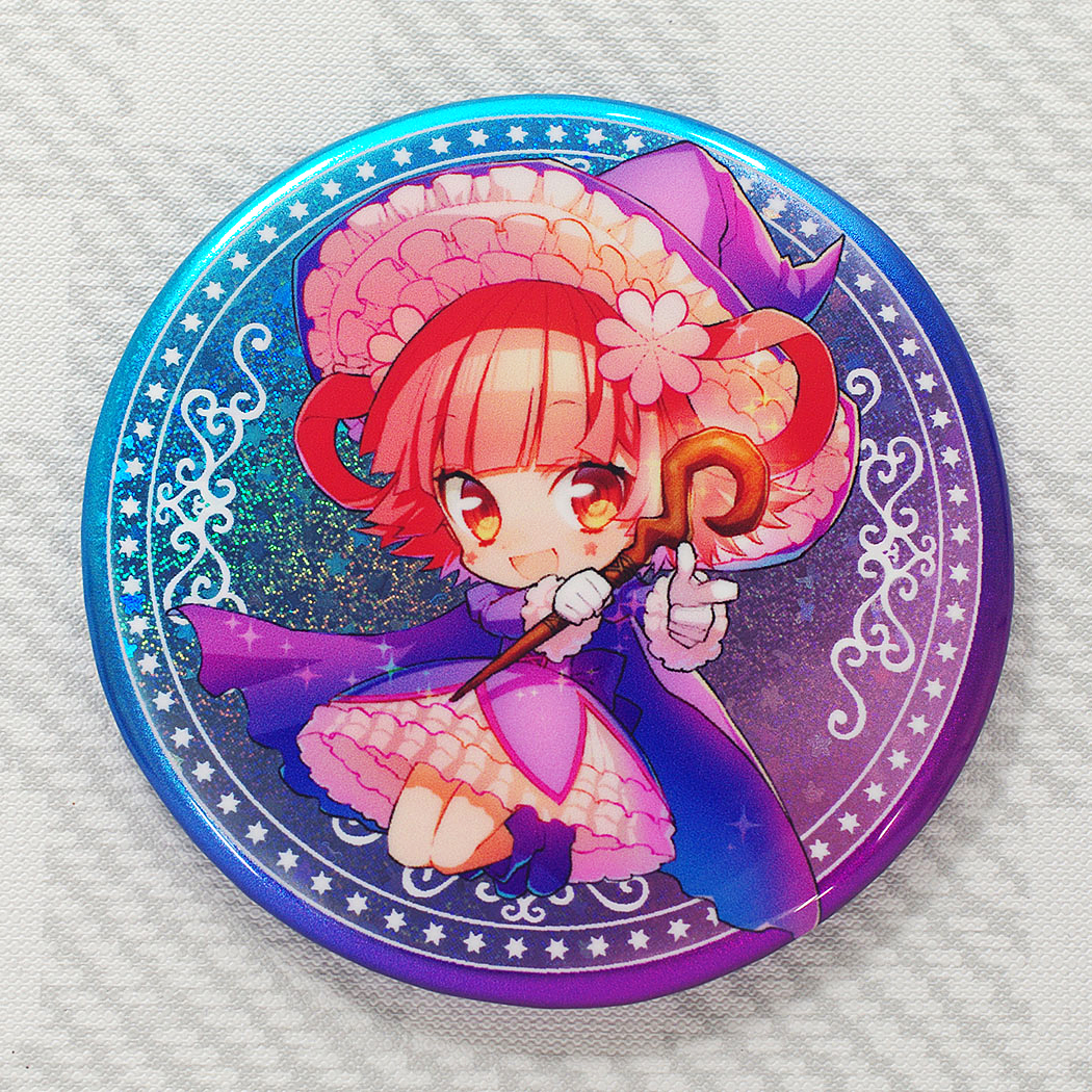 ホログラムカンバッジ