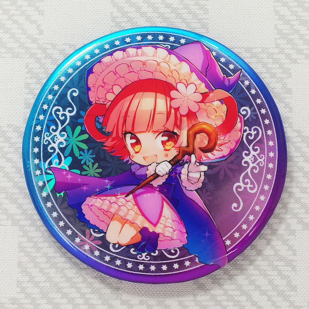 ホログラムカンバッジ